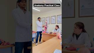 This is how anatomy classes are held in Abroad. 💁😍 ft. 1st year MBBS students in Uzbekistan🇺🇿