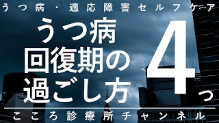 【うつ病】うつ病回復期の過ごし方4つ【精神科医が11分で説明】抑うつ状態｜うつ｜精神科