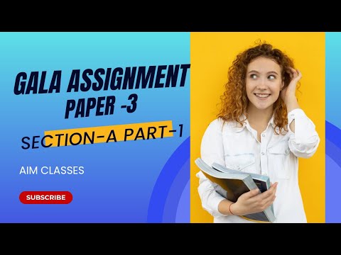 STD-10|GALA ASSIGNMENT PAPER -3|SECTION -A|PART -1|BASIC MATHS SOLUTION