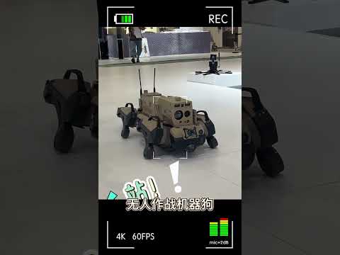 无人作战机器狗