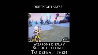 Weapons display#duetnightabyss #duetnightabysscbt #duetnightabyssedit #Psyche #DNAUGC