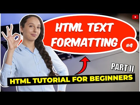 HTML Text Formatting Part 2 | HTML Tutorials for Beginners In Tamil | Web Development Tutorial | #5