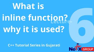 Inline function in C++ with practical | [Class #6]