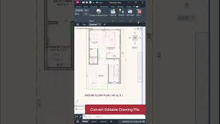 Convert PDF to DWG ✅ | AutoCAD Tips & Tricks |  AP ARCH INNOVATION | #autocad