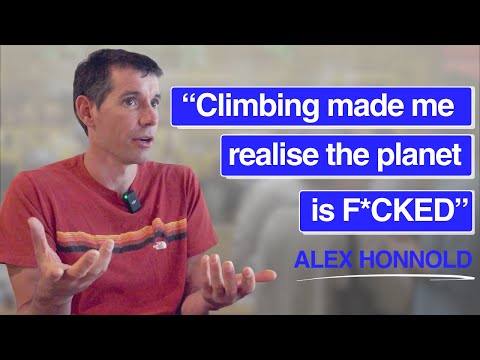 Why Alex Honnold has Shifted from Climbing to Climate Change
