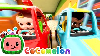 Who Will Win The Shopping Cart Race? | Cody and Friends! Sing with CoComelon