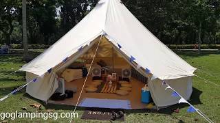 8Pax Glamping Tent Video HD