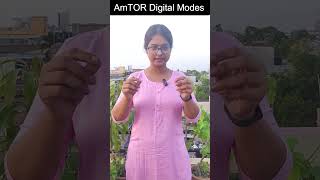 #AmTOR Digital Mode in Amateur Radio | Exploring Efficient Communication | Aishi, VU3OOS | #shorts