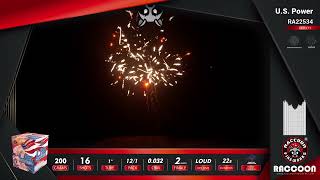 2024 Raccoon Fireworks RA22534 US Power