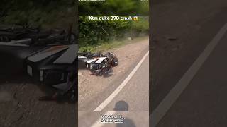 Ktm duke 390 crash rider 😱#ktmduke #duke390 #rider #motovlogger
