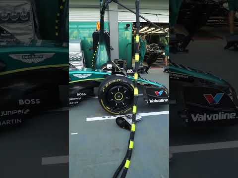 Aston Martin Team Pit Stop | 2023 Singapore Grand Prix | #f1singapore