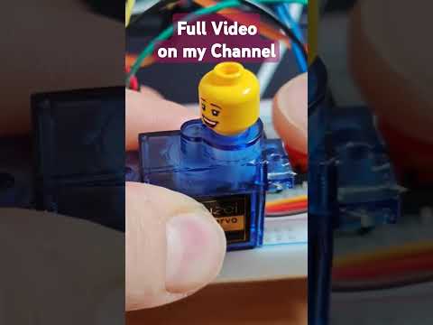 🎯 How to Control a Servo with ESP32 Tutorial on Channel ⚙️ #ESP32 #Servo #DIY #Electronics #Robotics