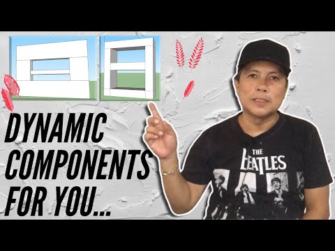 How To Start Using Dynamic Components In Sketchup