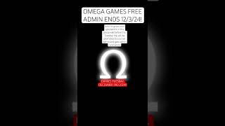 Omega Games Admin Reminder #megantheestallion #robloxadmin #freeadmin #admin #roblox