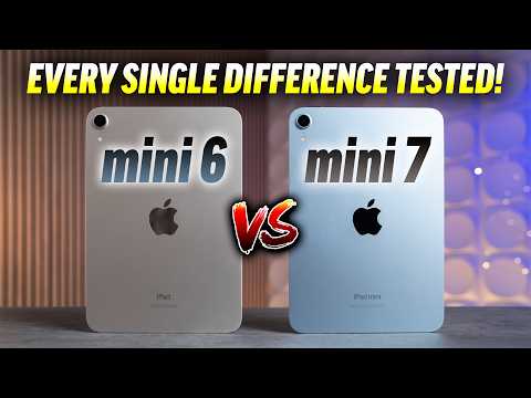 iPad mini 6 vs mini 7 - FINALLY Worth Upgrading?!