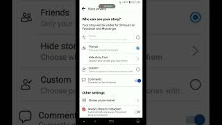 How to Edit Your Story Privacy On Facebook - Facebook