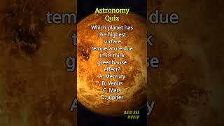 Astronomy Quiz 3 #shortquiz #shortvideo #shortquizvideo