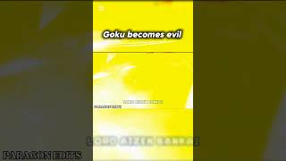 Goku becomes evil ☠️ #trending #goku #ssj100