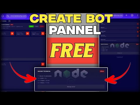 How to Create a Free Serve/panel For Bug Bot (24/7 ) |Bug Bot Ke Liye panel Kaise Banaen | Free 2025