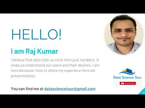 An Introductory Video. Understand Data Science in 10 minutes. Please subscribe #DataScienceTour #ai
