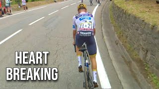 Remco Evenepoel Abandons on the Col du Tourmalet | Tour de France 2025 Stage 14
