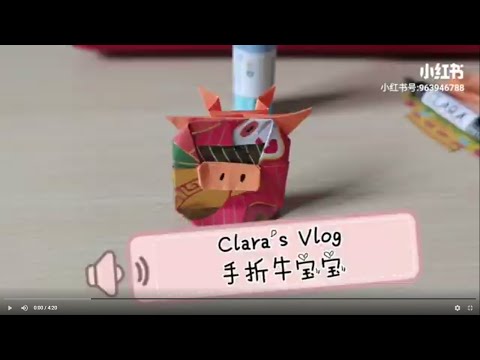 Clara's 🎀 Vlog Hand-craft for year of Ox