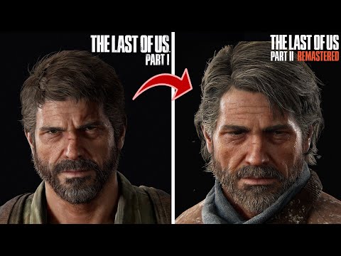 The Last of Us Part I vs Part II | Models Changes Comparison | Monsters & Characters (4K)