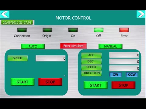 LS HMI XGT Panel programming with Xp-Builder