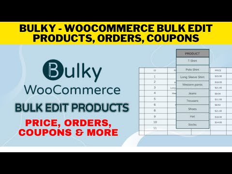 Bulky - WooCommerce Bulk Edit Products, Orders, Coupons | The codestar