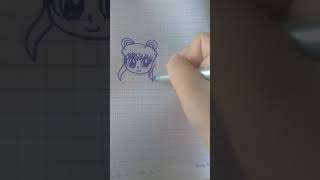 Ve thuy thu mat trang chibi