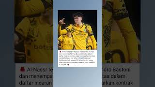 Al-nassr tertarik dengan Bastoni dan siapkan kontrak fantastis #alnassr #bastoni #anaksepakbola