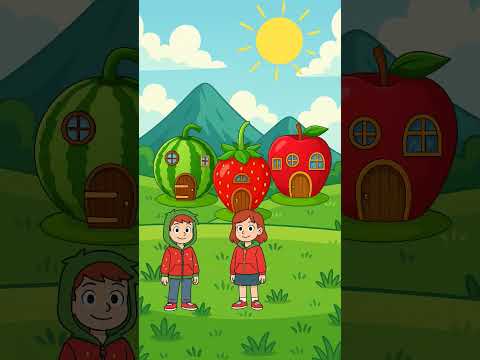 let's help jayland to find apple house #funny #cartoon #animation #usa #english #shorts
