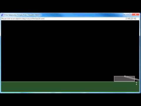 Single Pole Balancing in 2D (Human vs. Automatic Control)