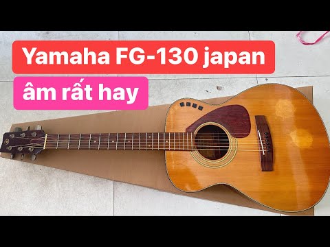 Đàn guitar Yamaha FG-130 japan âm rất hay. Giá: 1tr800k, guitar yamaha, guitar nhật 0936057750