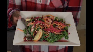 ItKwD Holiday Shows Ep 027 Kale Pomegranate Salad