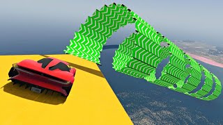 Crazy Speed Boost Twister Race  - GTA 5 Online