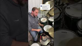How To Do Rim Rolls With The Brushes #drumlesson