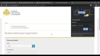 Step by step process to apply for IFOA student membership ||IFOA