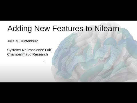 Nilearn Dev Days 2020 - Software day, Julia Huntenburg