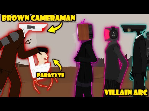 Brown Cameraman Villain Arc Episode 2  @DaFuqBoom #sticknodespro #skibiditoilet #tvwoman #cameraman