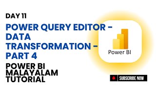 Day 11 - Power Query Editor - Conditional Column - Part 4 -   @drnimishadavis    - POWER BI Tutorial