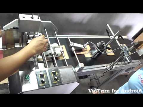 自動送料機+噴印機應用 紙木業