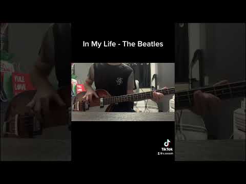 In My Life - The Beatles #shorts #bass #riff