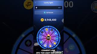New project lucky win. you win TON coin_  BTC coin_  BNB coin etc. #crypto#cryptokingkeyur #bitcoin