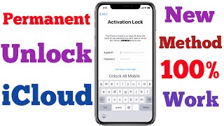 Permanent Unlock iPhone Activation Lock Without Previous Owner✔️Unlock iCloud Lock