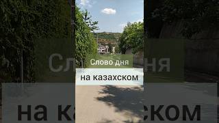 СЛОВО ДНЯ на казахском #казахскийязык #учимказахский #казахстан