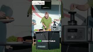 Take Your Camping Experience To The Next Level With Innopower Solar Panel And Camp Table