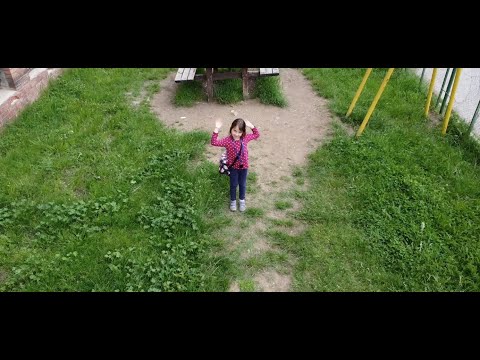 This pretty little girl wanted me to make her a video with the drone! :)