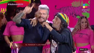 Tremendo show de “El traidor y los pibes”