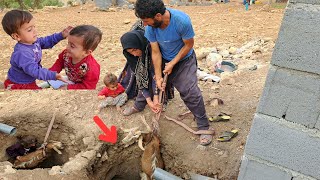 The twins' difficult life in the heart of the mountains: Hojjat's effort to build a better future 👶👶